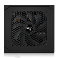 愛國者（aigo）G5直線版 額定500W 電腦主機箱臺式機寬幅電源靜音峰值600W