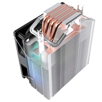 aigo愛國(guó)者冰鋒400V PRO 風(fēng)扇CPU散熱器RGB炫彩電腦臺(tái)式機(jī)靜音多平臺(tái)散熱器