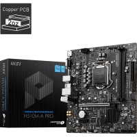 微星H510M-A PRO主板 兼容10代11代intel處理器接口 HDMI+VGA