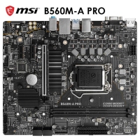 微星(MSI)B560M-A PRO電腦主板 支持10400F/10600KF/10700F(Intel B560/LGA 1200）