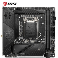 微星(MSI)MEG Z590I UNIFY暗影電腦主板 支持WiFi6E CPU 11700K/11900K