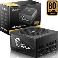微星 MPG A650GF 額定650W 全模組電腦電源 80PLUS金牌/支持RTX30