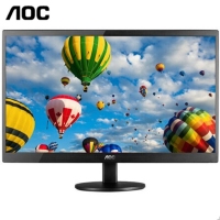 AOC E2070SWNE 20英寸 高清窄邊框1080P臺(tái)式電腦顯示器家用辦公監(jiān)控屏