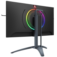 AOC AG273FXE 愛攻III 27英寸顯示器144Hz IPS直面電腦顯示屏 可旋轉升降 1ms響應