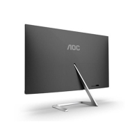 AOC 24T1Q/BW 23.8英寸電腦顯示器AH-IPS廣視角 75HZ微邊框 低藍(lán)光愛眼不閃屏 24T1Q 黑背