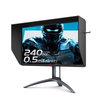 AOC愛攻 AG273FZE 27英寸240Hz 1ms AH-IPS屏PS4廣色域不閃屏電競電腦顯示器 黑色