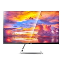AOC 27T1Q/BW 27英寸電腦屏幕AH-IPS廣視角75Hz全高清接口愛眼不閃屏電腦顯示器