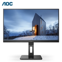 AOC 27P2U 27英寸顯示器 全高清IPS窄邊框 75Hz 升降旋轉(zhuǎn) 愛眼認(rèn)證 低藍(lán)光不閃屏 商務(wù)辦公電腦顯示屏幕