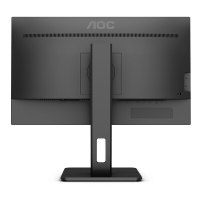 AOC U27P2C 27英寸 4K高清 Type-C 65W反向充電 IPS技術 旋轉(zhuǎn)升降 家用設計辦公液晶電腦屏