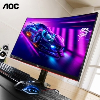 AOC 全新C32G3E 165hz曲面電競電腦升降顯示器