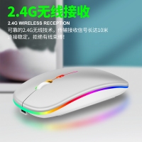 蝰蛇BM110 金色 2.4G版無(wú)線充電游戲鼠標(biāo)臺(tái)式筆記本電腦辦公發(fā)光靜音鼠標(biāo)