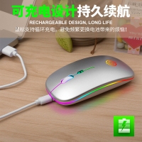 蝰蛇BM110 金色 2.4G版無(wú)線充電游戲鼠標(biāo)臺(tái)式筆記本電腦辦公發(fā)光靜音鼠標(biāo)