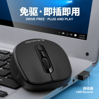 蝰蛇W500 白色 無線2.4G鼠標(biāo)光電筆記本臺式電腦便攜辦公商務(wù)游戲