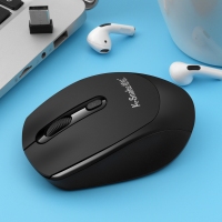 蝰蛇W500 黑色 無線2.4G鼠標(biāo)光電筆記本臺式電腦便攜辦公商務(wù)游戲
