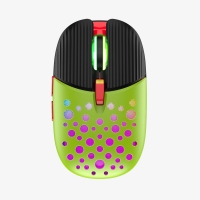 蝰蛇BM900 綠色 無(wú)線鼠標(biāo)可充電發(fā)光創(chuàng)意辦公商務(wù)游戲鼠標(biāo)