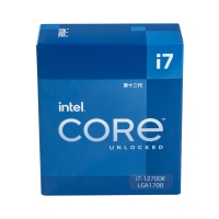 英特爾酷睿十二代Intel i7-12700K 臺式機CPU處理器 12核20線程 單核睿頻至高可達5.0Ghz 25M三級緩存