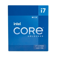 英特爾酷睿十二代Intel i7-12700K 臺式機CPU處理器 12核20線程 單核睿頻至高可達5.0Ghz 25M三級緩存