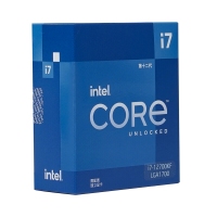 英特爾酷睿十二代 Intel i7-12700KF 臺式機CPU處理器 12核20線程 單核睿頻至高可達5.0Ghz 25M三級緩存