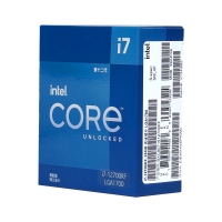 英特爾酷睿十二代 Intel i7-12700KF 臺式機CPU處理器 12核20線程 單核睿頻至高可達5.0Ghz 25M三級緩存