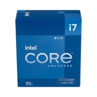 英特爾酷睿十二代 Intel i7-12700KF 臺式機CPU處理器 12核20線程 單核睿頻至高可達5.0Ghz 25M三級緩存