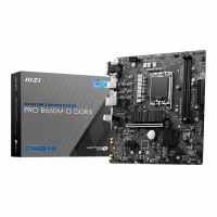 微星(MSI)PRO B660M-G DDR4電腦主板 支持CPU 12400 /12400F/12700/G7400