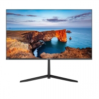 東星S245 24寸 IPS硬屏無(wú)邊框V型底座黑色顯示器 VGA+HDM