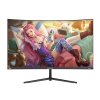 東星U60 24寸 165HZ曲面電競(jìng) 無(wú)邊框 V型底座黑色顯示器 HDMI*2+DP