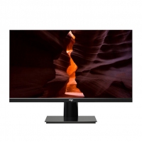 愛國者 D25U黑色 24.5寸 75Hz 平面無邊框顯示器 方型底座 HDMI+VGA接口