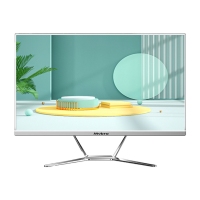 Intel 10代i3-10100 8G 240G 24寸 無邊框 白色 漫威兄弟一體機B240