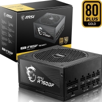微星 (MSI) MPG A750GF 額定750W 金牌全模組電腦電源/十年質(zhì)保/全日系電容