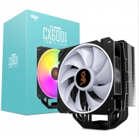 愛國者 CX600 臺式電腦CPU風冷6銅管散熱器1200平臺靜音AMD主機風扇