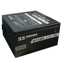 三段式電源 智芯全模組780 額定550W 智能溫控寬幅