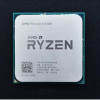 AMD 銳龍R5-1600 3.2GHZ六核十二線程 （不集成顯卡）AM4針腳