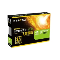索泰（ZOTAC） GT1030 D4雷霆版支持多屏臺(tái)式主機(jī)辦公學(xué)習(xí)電腦獨(dú)立顯卡 1030 2GD4 雷霆
