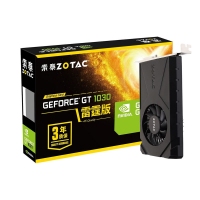 索泰（ZOTAC） GT1030 D4雷霆版支持多屏臺(tái)式主機(jī)辦公學(xué)習(xí)電腦獨(dú)立顯卡 1030 2GD4 雷霆