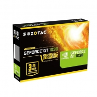 索泰（ZOTAC） GT1030 D4雷霆版支持多屏臺式主機(jī)辦公學(xué)習(xí)電腦獨(dú)立顯卡 1030 4GD4 雷霆