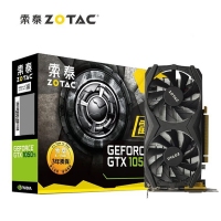 索泰（ZOTAC）GTX1050TI-4GD5 雷霆TSI PA 臺(tái)式電腦主機(jī)獨(dú)顯游戲LOL吃雞獨(dú)立顯卡
