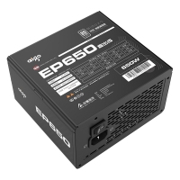 愛(ài)國(guó)者（aigo） EP650 額定650W 機(jī)箱電腦電源(80Plus白牌/主動(dòng)式PFC/支持背線/大單路12V）