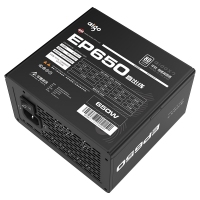 愛(ài)國(guó)者（aigo） EP650 額定650W 機(jī)箱電腦電源(80Plus白牌/主動(dòng)式PFC/支持背線/大單路12V）