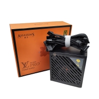 三段式電源 刺客PRO690 額定500W 靜音芯片智能溫控電腦電源