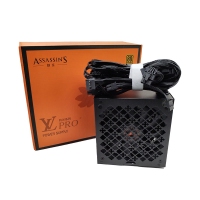 三段式電源 刺客PRO790 額定600W 靜音芯片智能溫控電腦電源