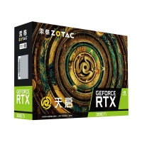 索泰（ZOTAC）RTX 3060Ti-8GD6 天啟 OC 電競設(shè)計3D游戲顯獨立卡