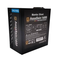 美商品牌 曼巴幽靈AS1600 全模組1200W 80PLUS金牌電腦電源