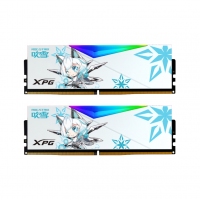 威剛（ADATA）32GB(16GX2)套裝 DDR5 6000 臺(tái)式機(jī)內(nèi)存條 海力士A-die顆粒-華碩吹雪聯(lián)名RGB燈條