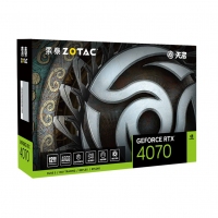 索泰（ZOTAC）RTX 4070 12GD6X 天啟 OC 游戲獨立顯卡新品電腦 12G獨顯