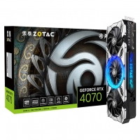 索泰（ZOTAC）RTX 4070 12GD6X 天啟 OC 游戲獨立顯卡新品電腦 12G獨顯