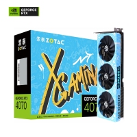索泰（ZOTAC）RTX4070TI-12GD6X X-GAMING OC 電競游戲 3D設(shè)計建模新品電腦獨立顯卡