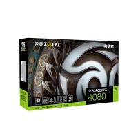 索泰（ZOTAC） RTX 4080-16GD6X 天啟OC 3D設計制作/高端游戲 電競顯卡