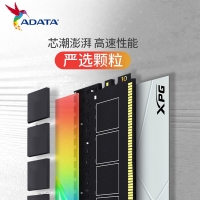 威剛XPG 龍耀DW50 16G-4133(8GX2)RGB燈條 DDR4 釉白
