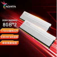 威剛XPG D45 16G(8G*2) 3600 DDR4 白色